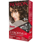 Revlon Colorsilk Hair Color - No Ammonia, With Keratin &amp; 3D Color Gel Technology, 155.61 g Dark Brown 3N