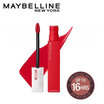 Maybelline New York Super Stay Matte Ink Liquid Lipstick, 220 Ambitious, 5ml