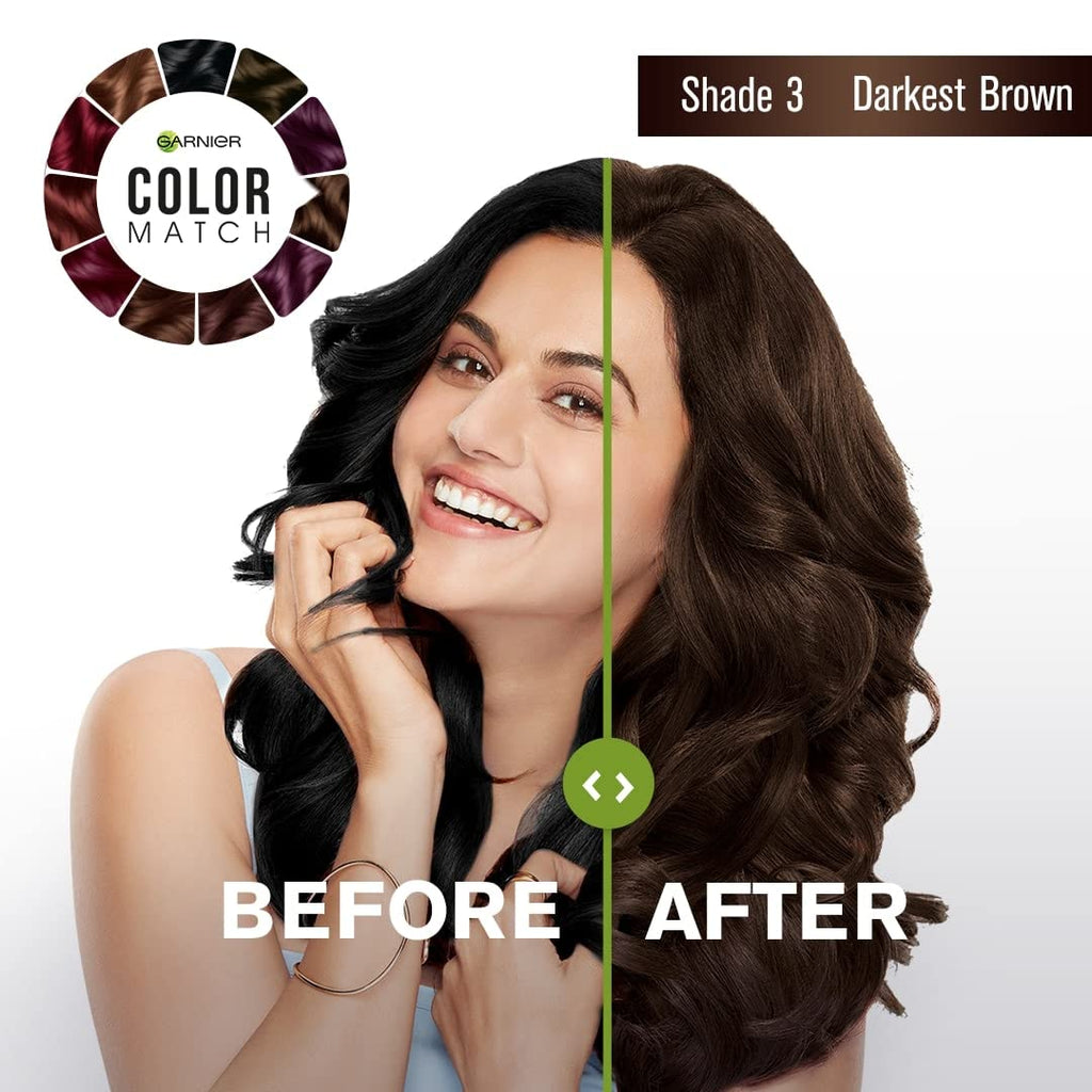 Garnier Color Naturals Creme Riche 3 Darkest Brown