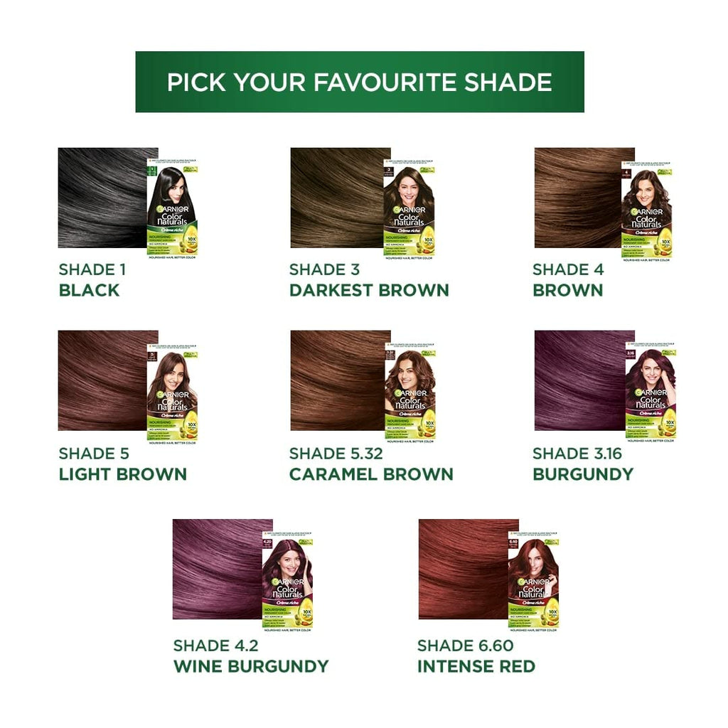 Garnier Color Naturals Creme Riche 3 Darkest Brown
