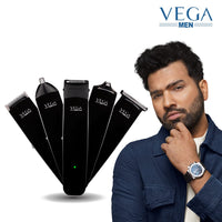 Vega Men 5 Detachable Heads T-5 Grooming Station Beard Hair Trimmer