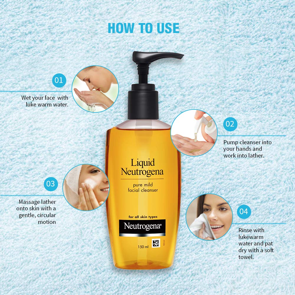Neutrogena Pure Mild Facial Cleanser 150ml