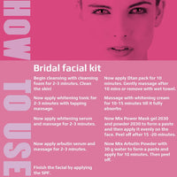 O3+ Professional Briadl Facial Kit Radiant &amp; Glowing Skin Single Use ..