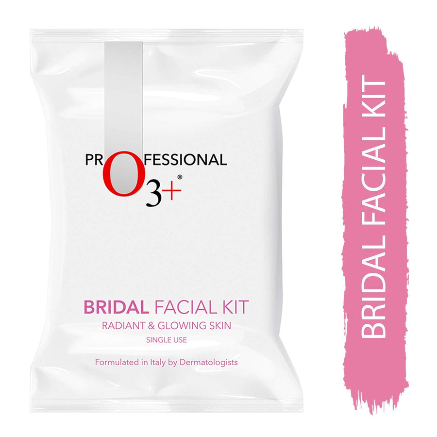 O3+ Professional Briadl Facial Kit Radiant &amp; Glowing Skin Single Use ..