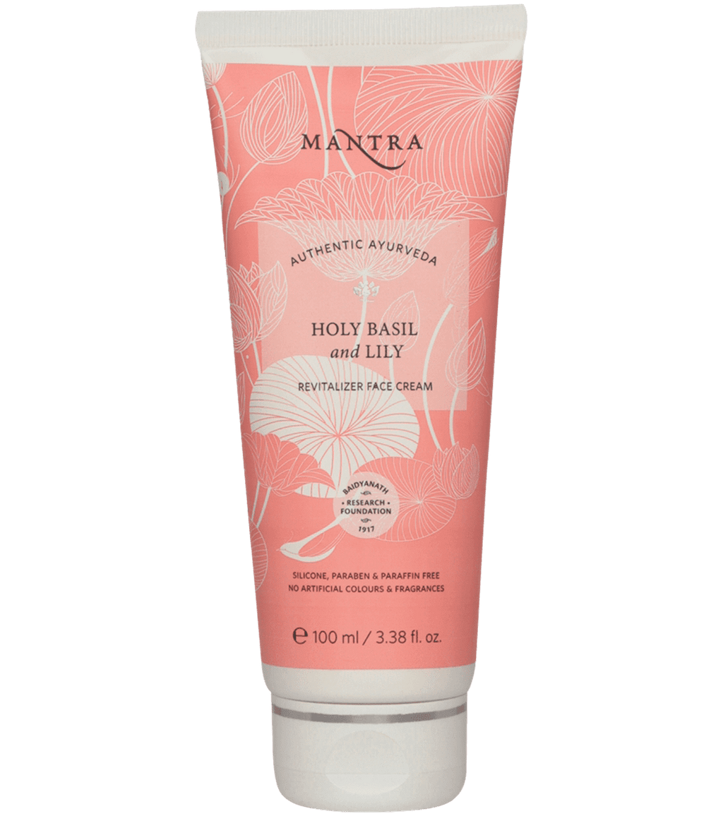 Mantra revitalizer face cream holy basil &amp;lily 100ml