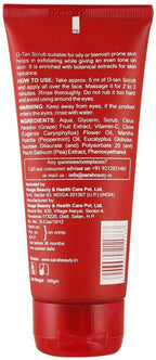 Sara Soul Of Beauty Radiance D Tan Scrub Oily To Normal Skin 100g