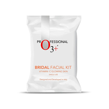 O3+ Professional Briadl Facial Kit Viatmin c Glowing Skin Single Use.