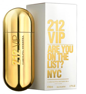 Carolina Herrera 212 Vip Are you On The List ? NYC Perfume Eau De Parfum 80ml