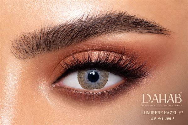 Dahab Daily Soft Contact Lenses One day 10 Pcs Lumirere Hazel#2