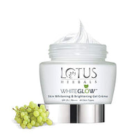 Lotus Herbals WhiteGlow Skin Whitening &amp; Brightening Gel Creme SPF 25 PA+++ 60gm