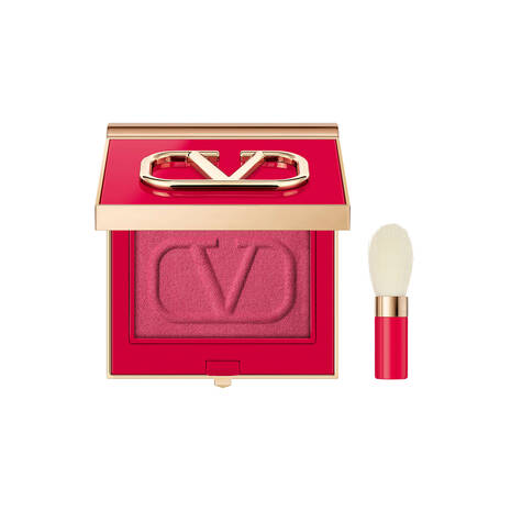 VALENTINO EYE2 CHEEK DUAL USE BLUSH & EYE SHADOW 112 COPPER TWILIGHT 3.6gm