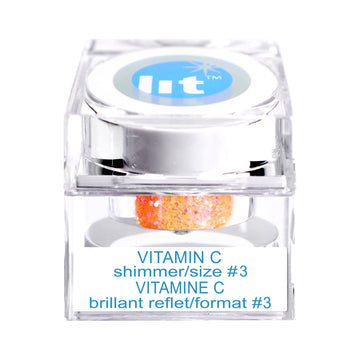 Lit Glitter Vitamin C Shimmer/Size #3 4g