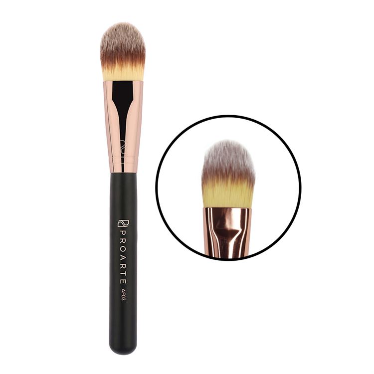 Proarte Pro Foundation Makeup Brush Black AF03