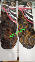 HAIR EXTENSIONS H-27(BLACK,NATURAL BROWN,HIGLIGHT AND GLOBAL