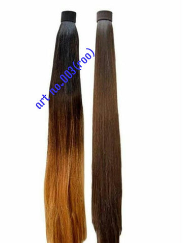 Hair Extention Accesory 003 No. (BLACK,NATURAL BROWN,HIGLIGHT AND GLOBAL