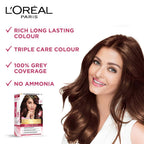 Loreal Paris Excellence Creme Triple Care Color 4.2 Plum Brown 100G+32ml
