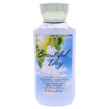 Beautiful Day Bath &amp; Body Works Super Smooth Body Lotion Shea Butter+Coconut Oil 236ml