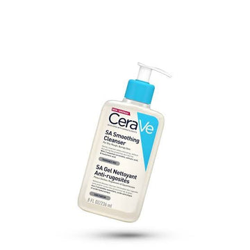 CeraVe SA Smoothing Cleanser |236ml 8oz  Face and Body Wash With Salicylic Acid