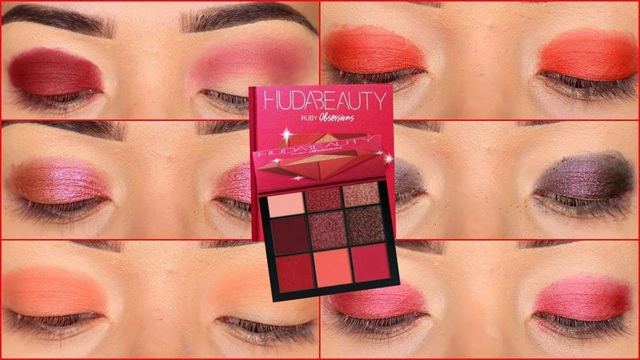 Huda Beauty Ruby Ofsessions Eye shadow Palette