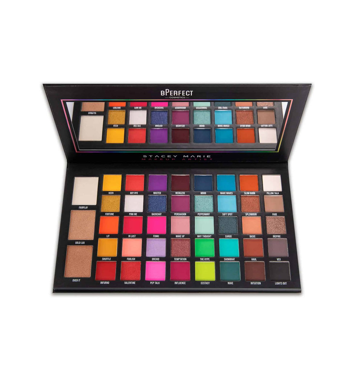 Bperfect Carnival XL Pro Eye Shadow Palette Stacey Marie 62g