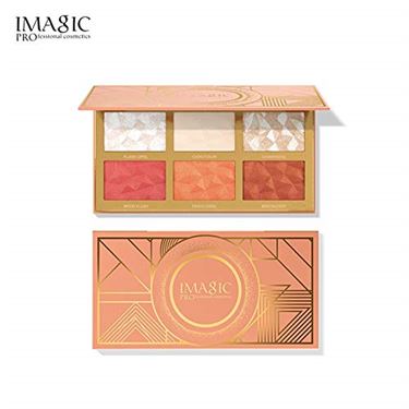 Imagic PRO fessional cosmetics highlight &amp; blusher &amp; contour paleette
