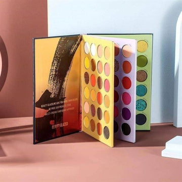 Beauty Glazed Color book Shades Pressed Powder Eye Shadow Palette
