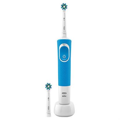 Oral B Vitality Braun 2D Action Technologie White &amp; Clean Unique polishing Cup Removes Surface Stains Brush