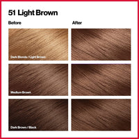 Revlon Colorsilk 3D Hair Color No Ammonia 51 Light Brown