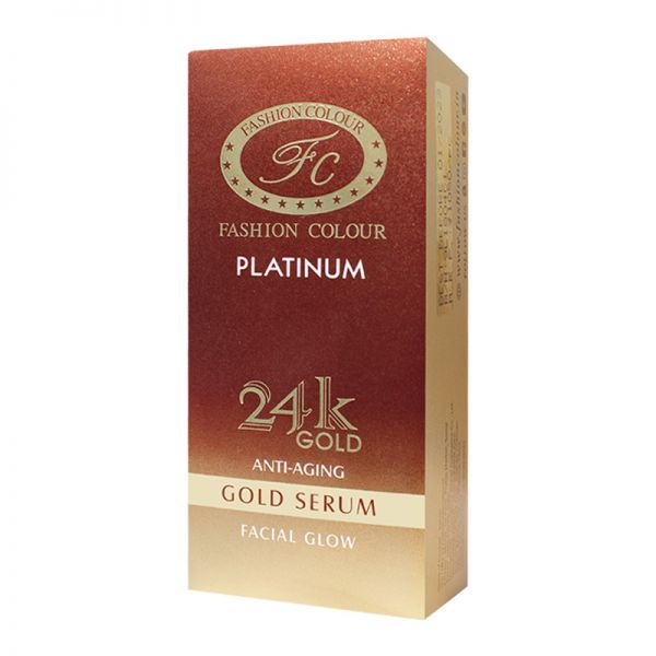 Fashion Colour Platinum 24k Gold Serum Anti Aging Facial Glow GS24 30ml