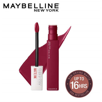 Maybelline New York Super Stay Matte Ink Liquid Lipstick, 115 Founder, 5g