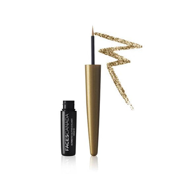 Faces Canada Ultime Pro Glitter Eye Liner Gold 01 1.7ml