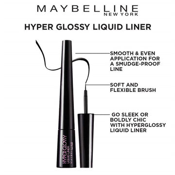 Maybelline Hyper Glossy Liquid Liner Black 3g