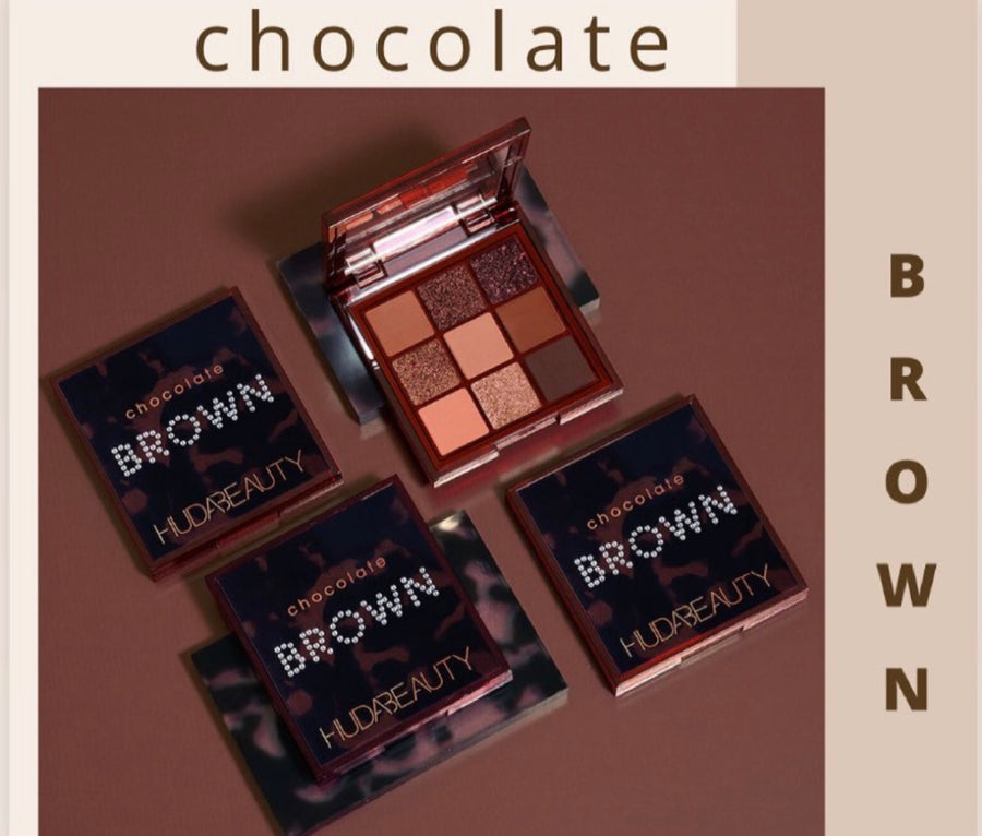 Huda beauty eye shadow mini chocolate Brown