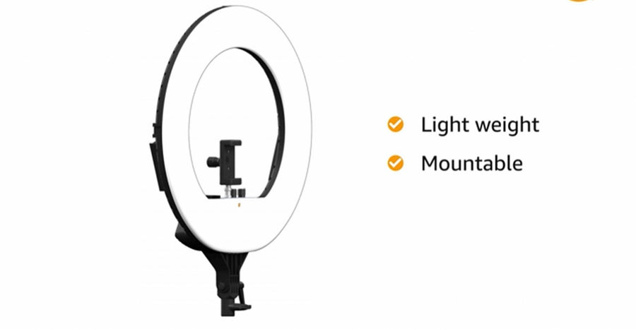 Digitek Ring Led Light 18" With Stand