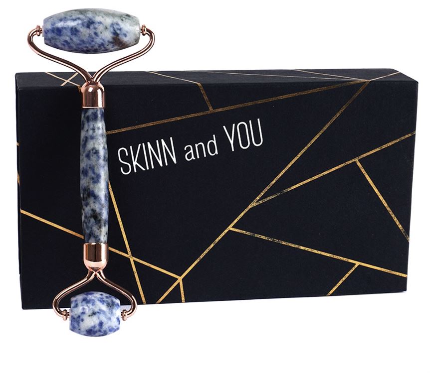 Skinn and you Blue Spot Jasper face Roller