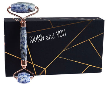 Skinn and you Blue Spot Jasper face Roller