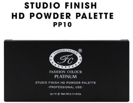 Fashion colour Fc Studio Finish HD Powder Palette PP10