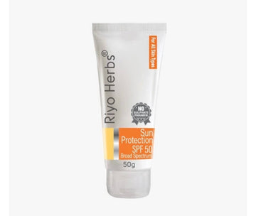 Riyo Herbs Sun Protection SPF 50 Broad Spectrum 50g ( For All Skin Types )