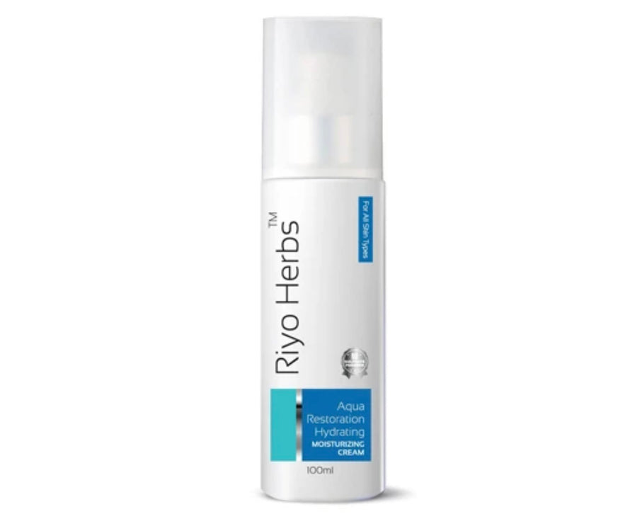 Riyo Herbs Aqua Restoration Hydrating Moisturizing Cream ( For All Skin Types ) 100ml