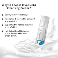 Riyo Herbs Aqua Restoration Hydrating Cleansing Cream ( For All Skin Types ) 100ml