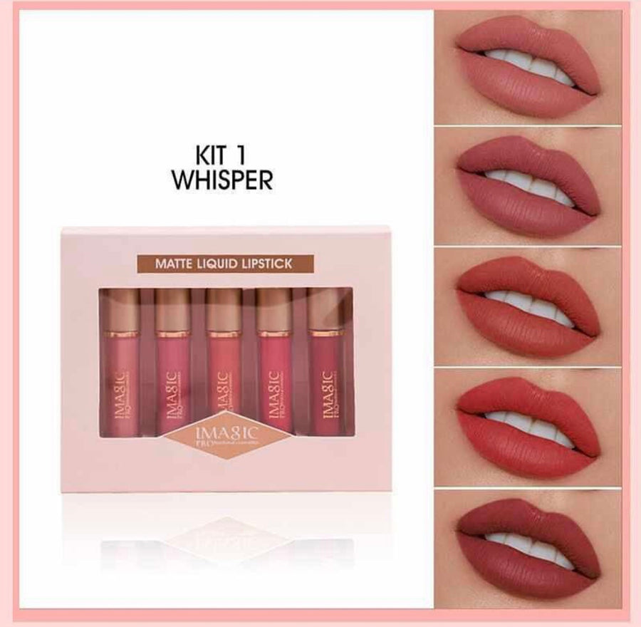 Imagic Matte Liquid LIpstick Kit 1 Whisper