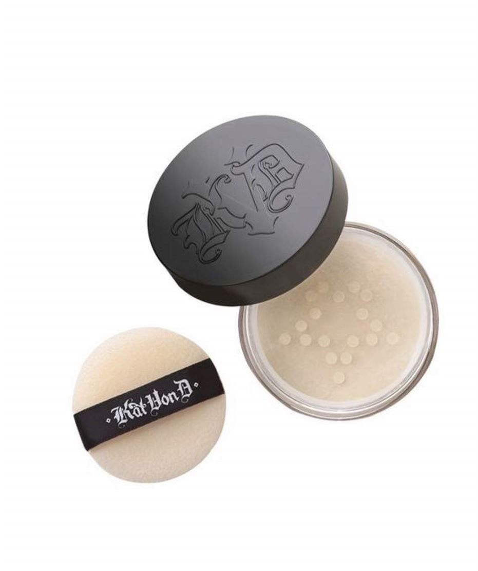 Kat Von D Lock-It Setting Powder Translucent Powder Mini 0.19oz Ounce