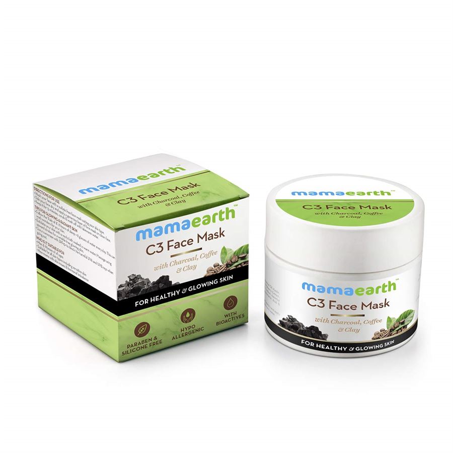 Mamaearth C3 Face Mask  For Healthy &amp; Glowing Skin 100g