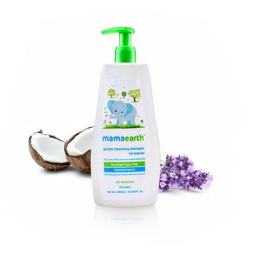 Mamaearth Gentle Cleansing Shampoo 0-5 yrs 400ml