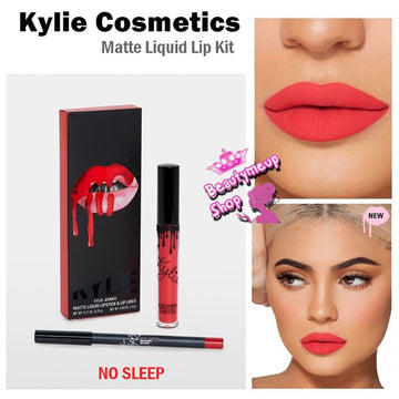 Kylie Jenner Matte Liquid Lipstick &amp; Lip Liner No Sleep