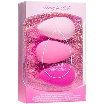 Pretty In Pink Beauty Blender Makeup Sponge Trio