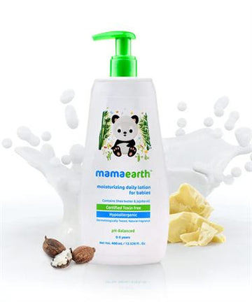 Mamaearth Moisturizing Daily Lotion For Babies 0-5 yrs 400ml