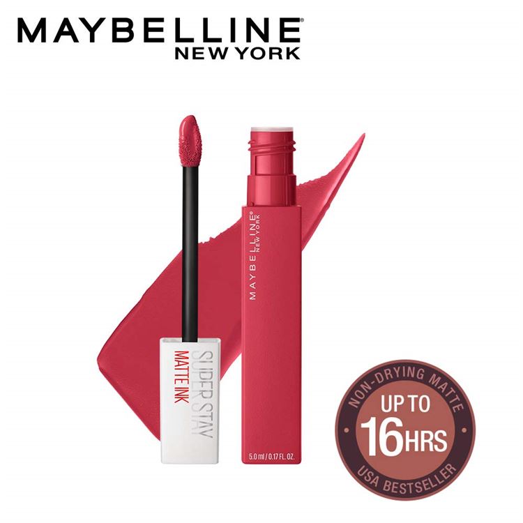 Maybelline New York Super Stay Matte Ink Liquid Lipstick, 80 Ruler, 5ml