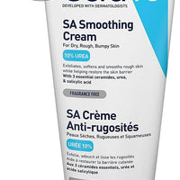 CeraVe SA Smoothing Cream 177Ml 6oz  Body Moisturiser for Smoother Skin in Just 3 Days