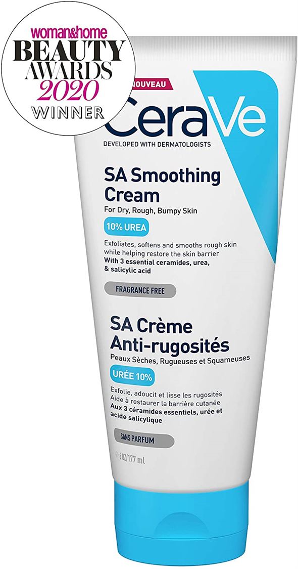 CeraVe SA Smoothing Cream 177Ml 6oz  Body Moisturiser for Smoother Skin in Just 3 Days